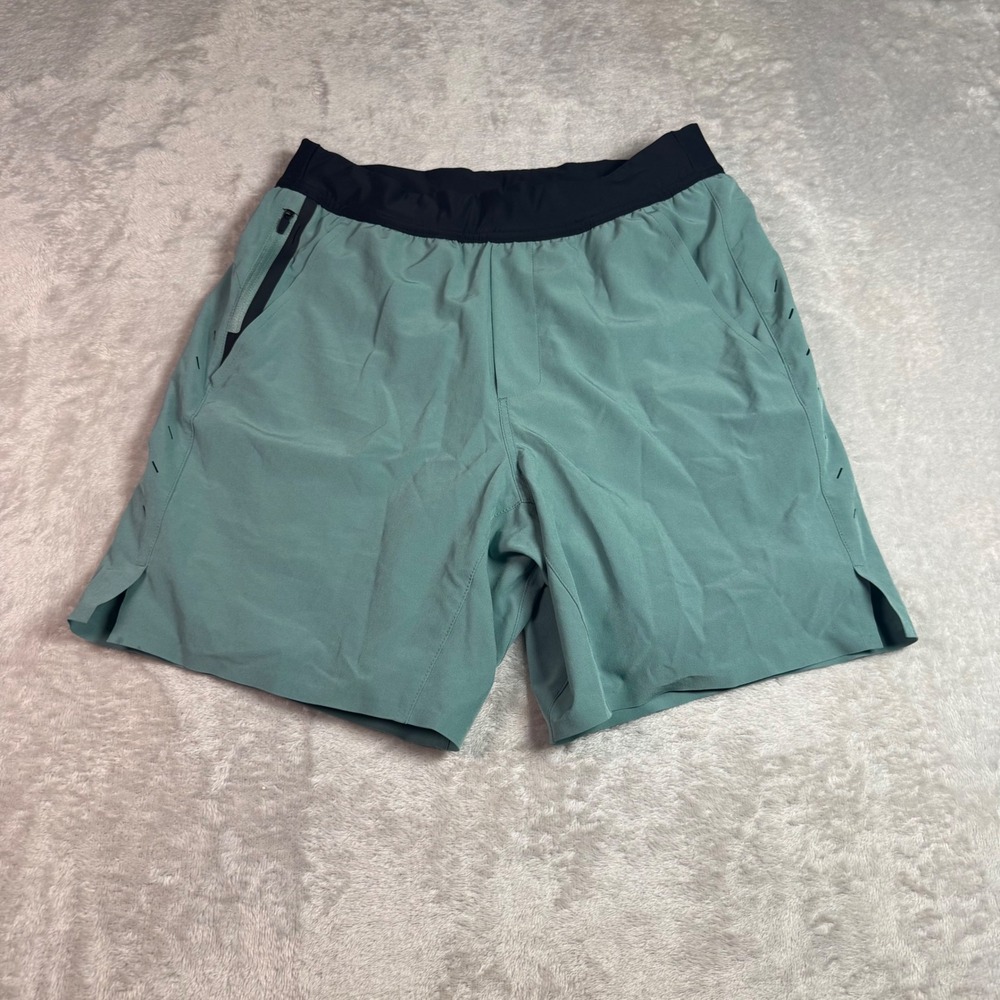 NWOT Ten Thousand Mens The Interval Short Bike 7" Sage Green Liner S Training